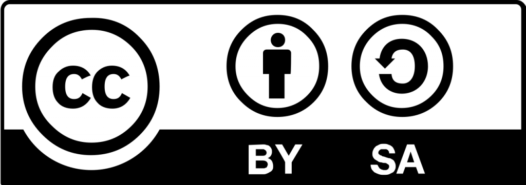 Creative Commons Attribution-ShareAlike licence